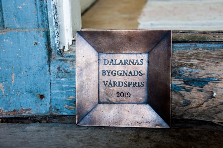 Dalarnas Byggnadsvårdpris 2019 Maria Norgren Dan Andersson